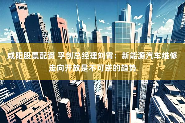 咸阳股票配资 孚创总经理刘霄：新能源汽车维修走向开放是不可逆的趋势