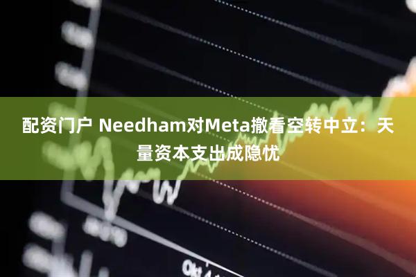 配资门户 Needham对Meta撤看空转中立：天量资本支出成隐忧