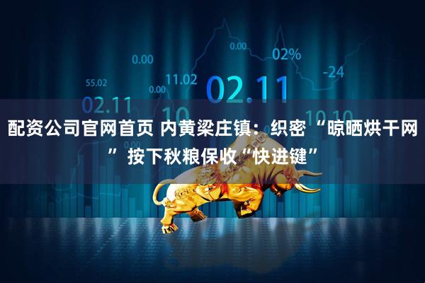配资公司官网首页 内黄梁庄镇：织密 “晾晒烘干网” 按下秋粮保收“快进键”